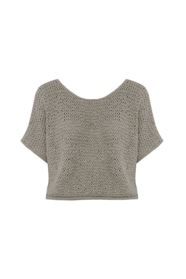Wol Hide Hand Knit Tee Sweater
