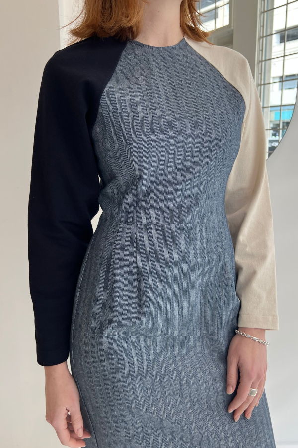 SC103 Messenger Herringbone Dress