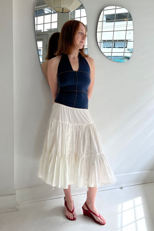 Smith Bowen Sunrise Skirt - White