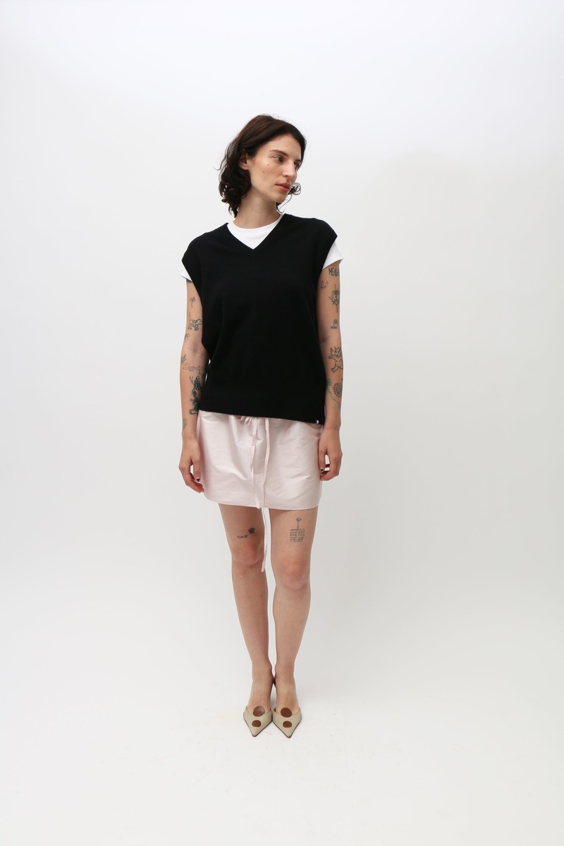 Extreme Cashmere Spencer Vest - Raven