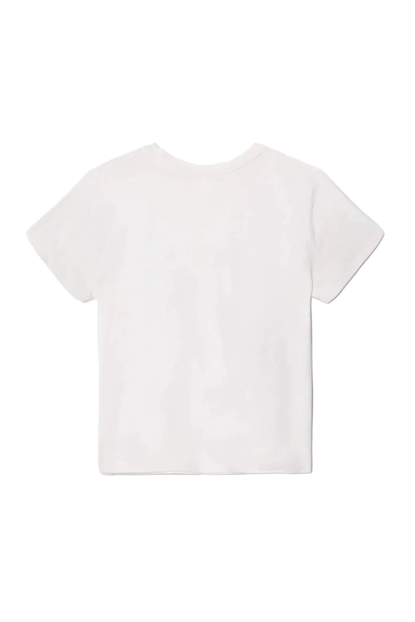 RE/DONE Spring Fling Classic Tee - Vintage White