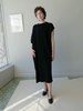 Lauren Manoogian Askew Caftan Dress - Black - Thumbnail 2