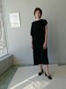 Lauren Manoogian Askew Caftan Dress - Black - Thumbnail 4