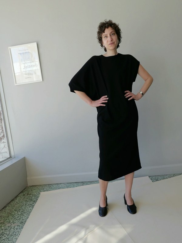 Lauren Manoogian Askew Caftan Dress - Black