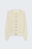 Cordera Flecked Cardigan - Cream - Thumbnail 4