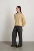 B Sides Lind Ringer Crewneck Sweater - Wheat/Black - Thumbnail 2