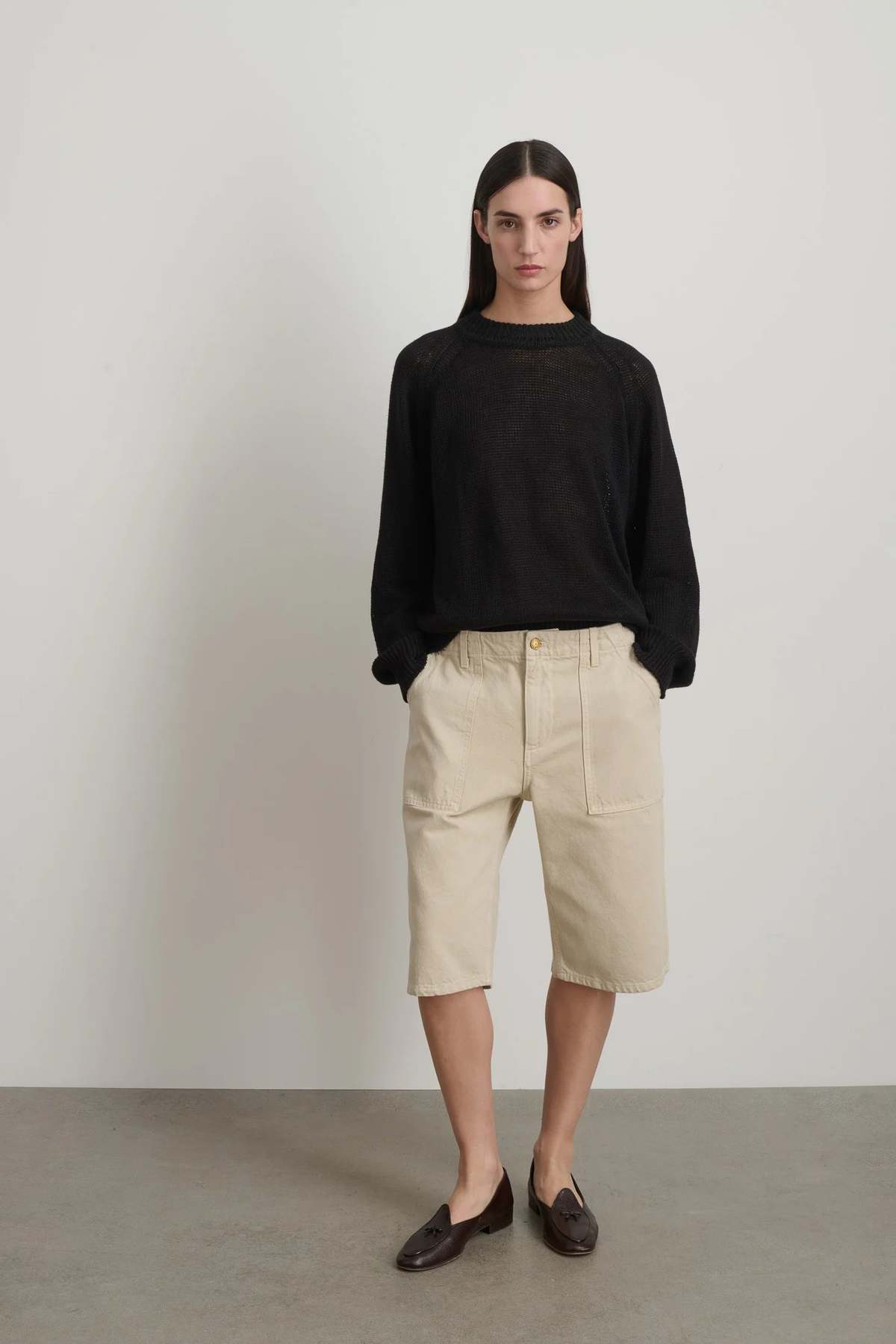 B Sides Roma Short - Chalk Overdye - Image 1 of 6