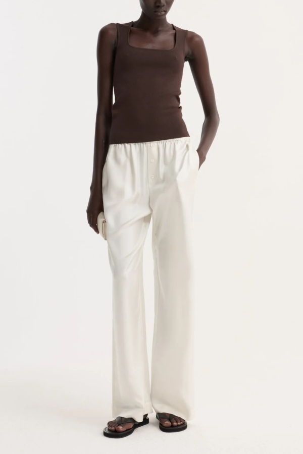 Rohe Bustier Shaped Knit Top - Dk. Choco