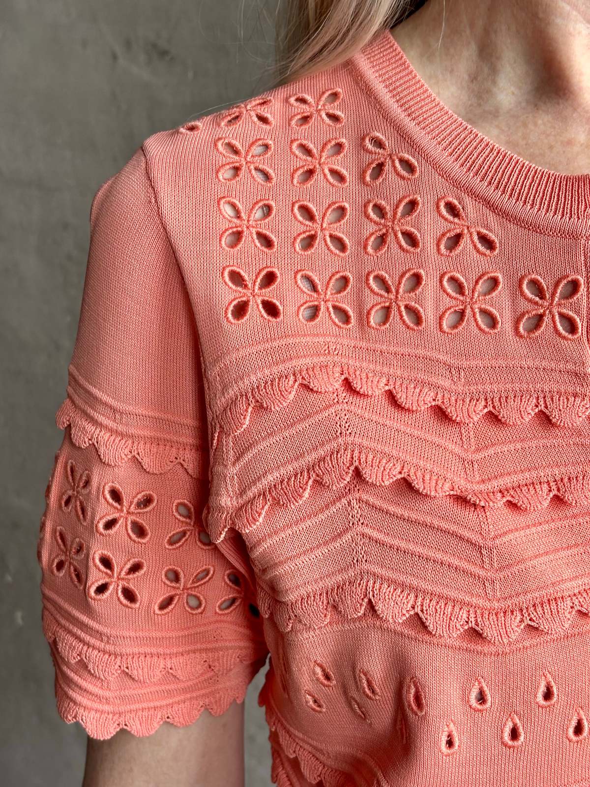 Ulla Johnson Abriana Eyelet Knit Cardigan - Image 6 of 6