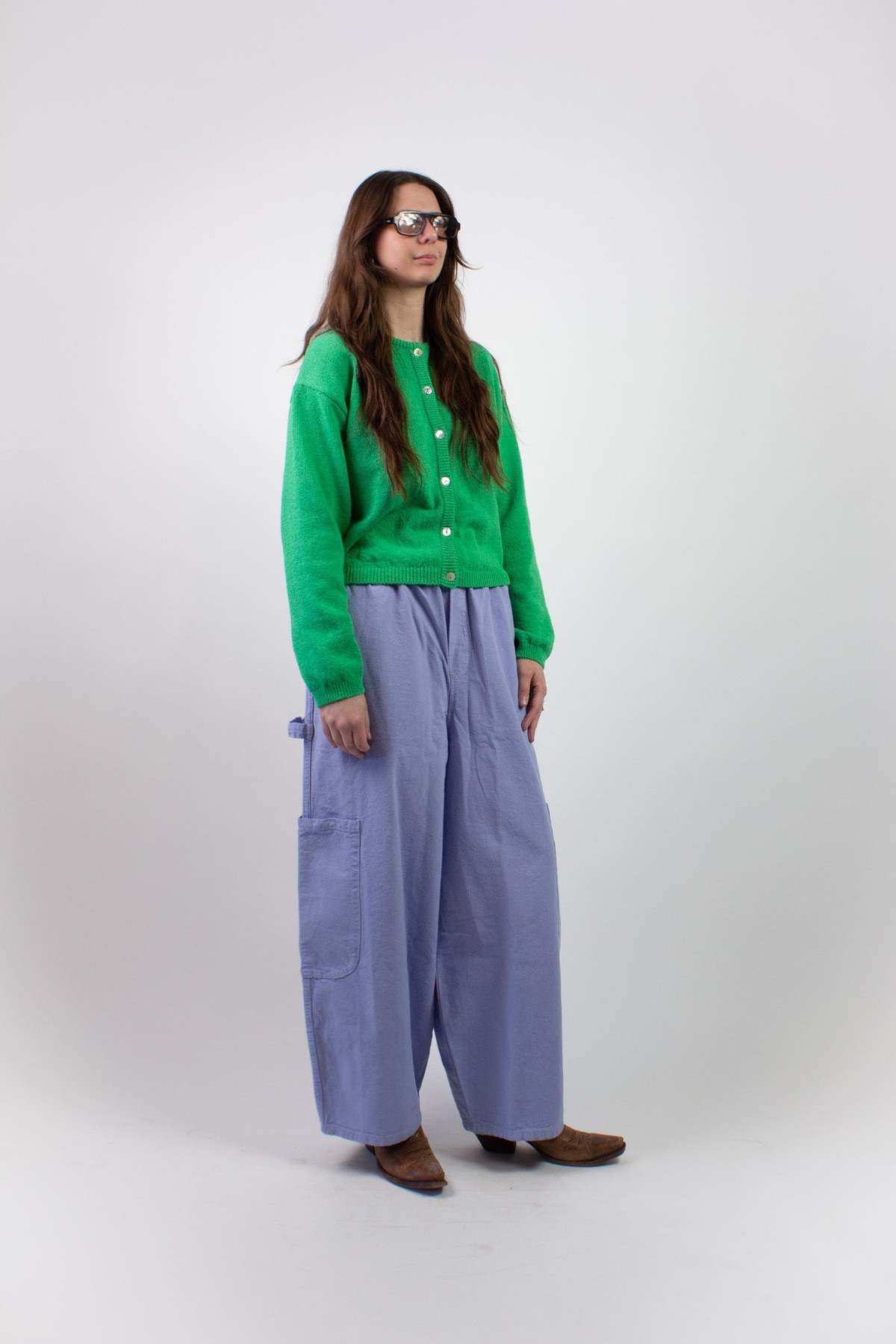 Meals Canvas Chef Pant - Lavender - Image 2 of 7