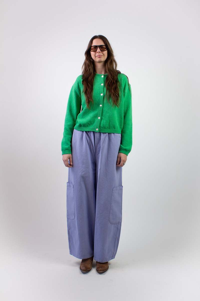 Meals Canvas Chef Pant - Lavender