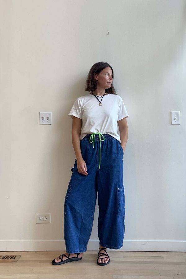 Meals Denim Chef Pants