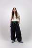 Meals Horizontal Corduroy Chef Pant - Black Sesame - Thumbnail 2