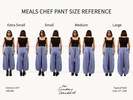 Meals Horizontal Corduroy Chef Pant - Black Sesame - Thumbnail 7