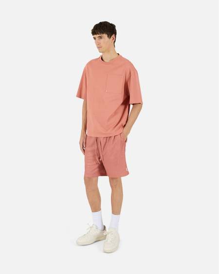 HOMME PLISSE ISSEY MIYAKE Tight Twist Cotton Knit Shorts | Garmentory