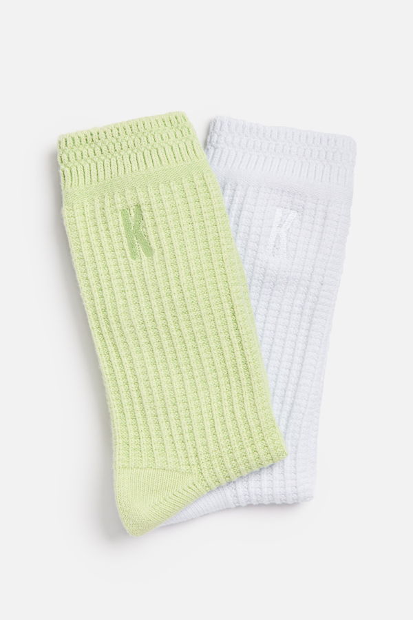KROST Waffle Knit Socks 2 Pack