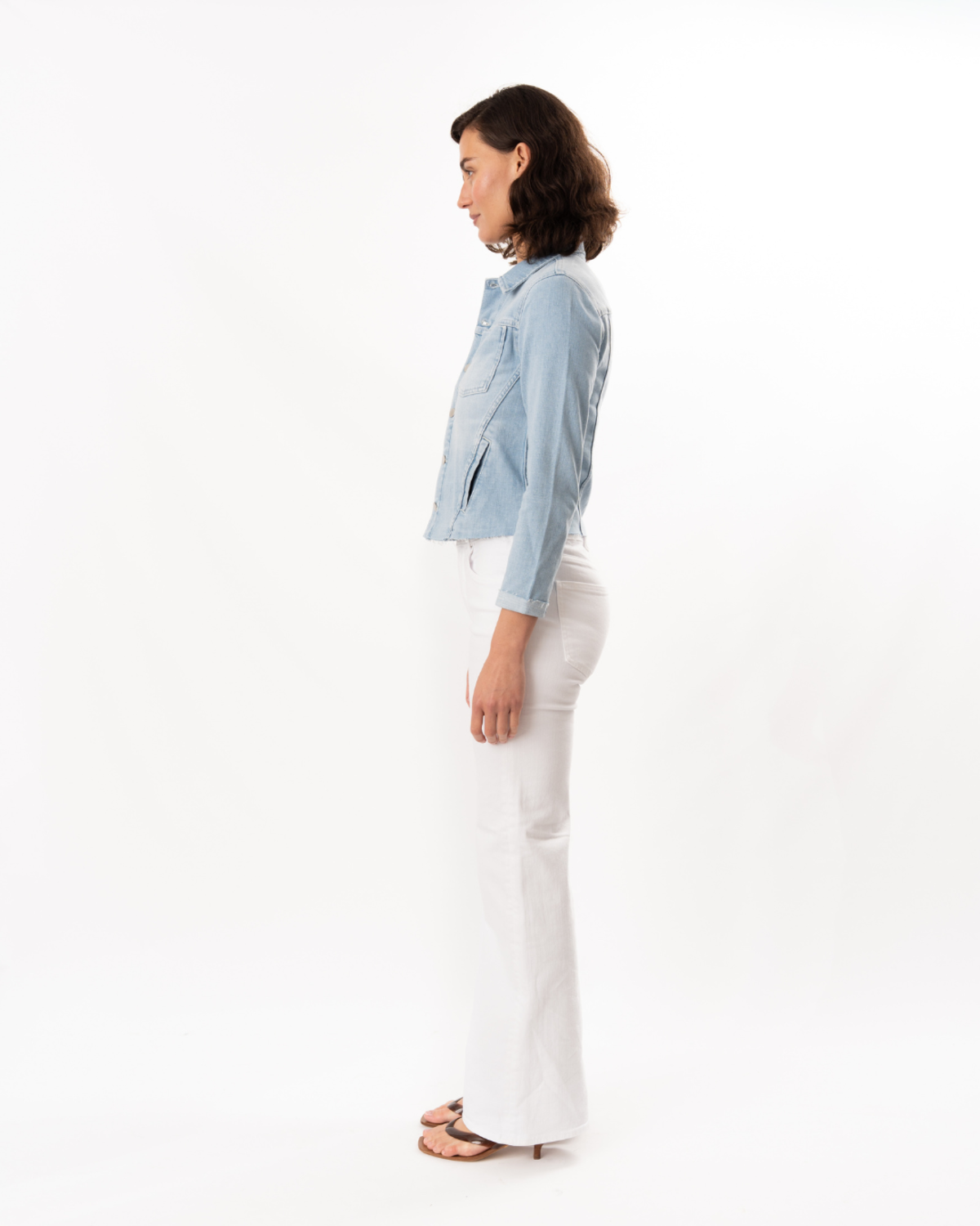 L'agence Janelle Slim Raw Jacket - Bayridge - Image 4 of 5