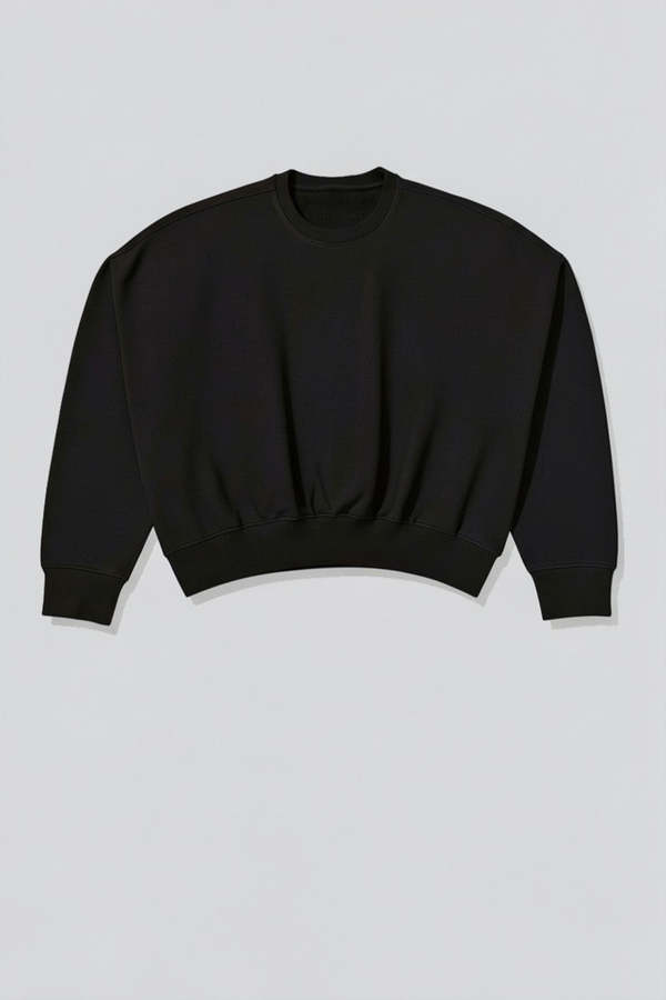 Assembly Cropped Crewneck Sweatshirt