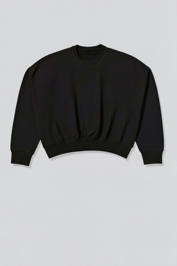 Assembly Cropped Crewneck Sweatshirt