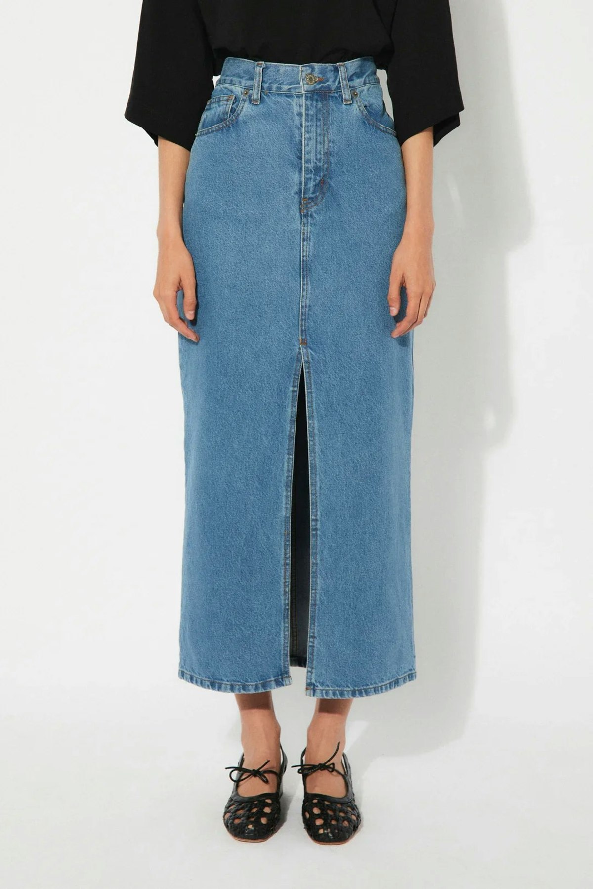 Rita Row Moliere Skirt - Denim - Image 3 of 7