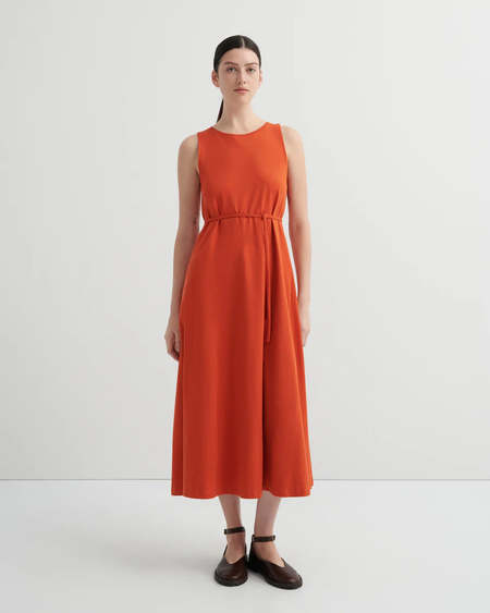 Kowtow Classic A-Line Dress - Leaf | Garmentory