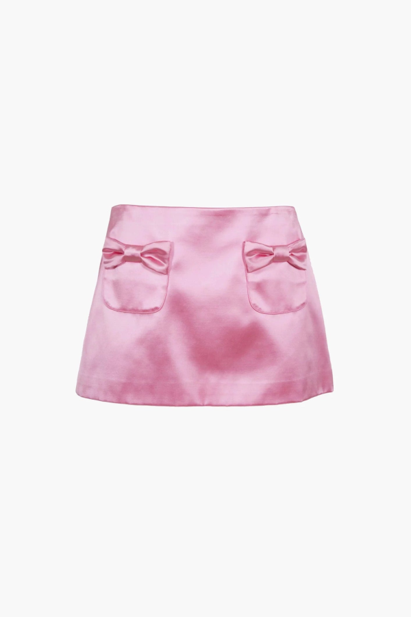 Sandy Liang Plush Skirt