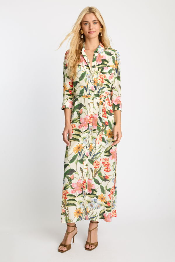 Caballero Azura Dress - Buttercream Floral