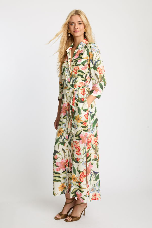 Caballero Azura Dress - Buttercream Floral