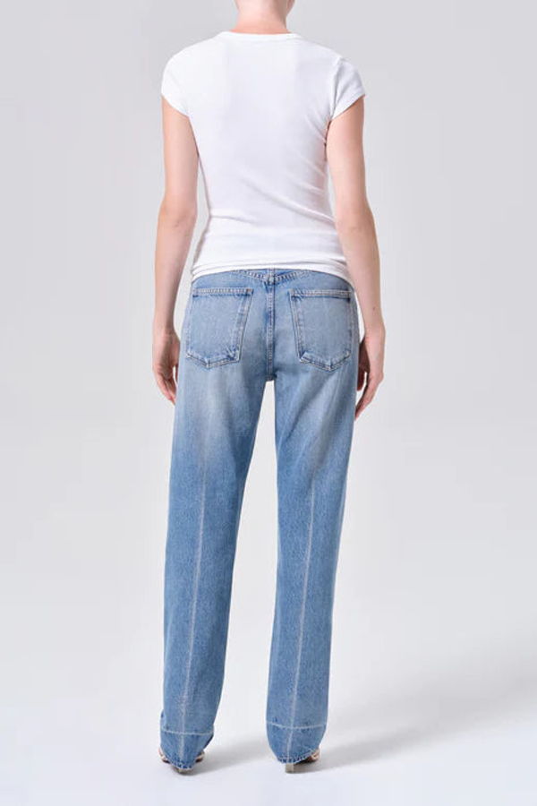 AGOLDE 90's Mid Rise Straight 32" In Session Jeans
