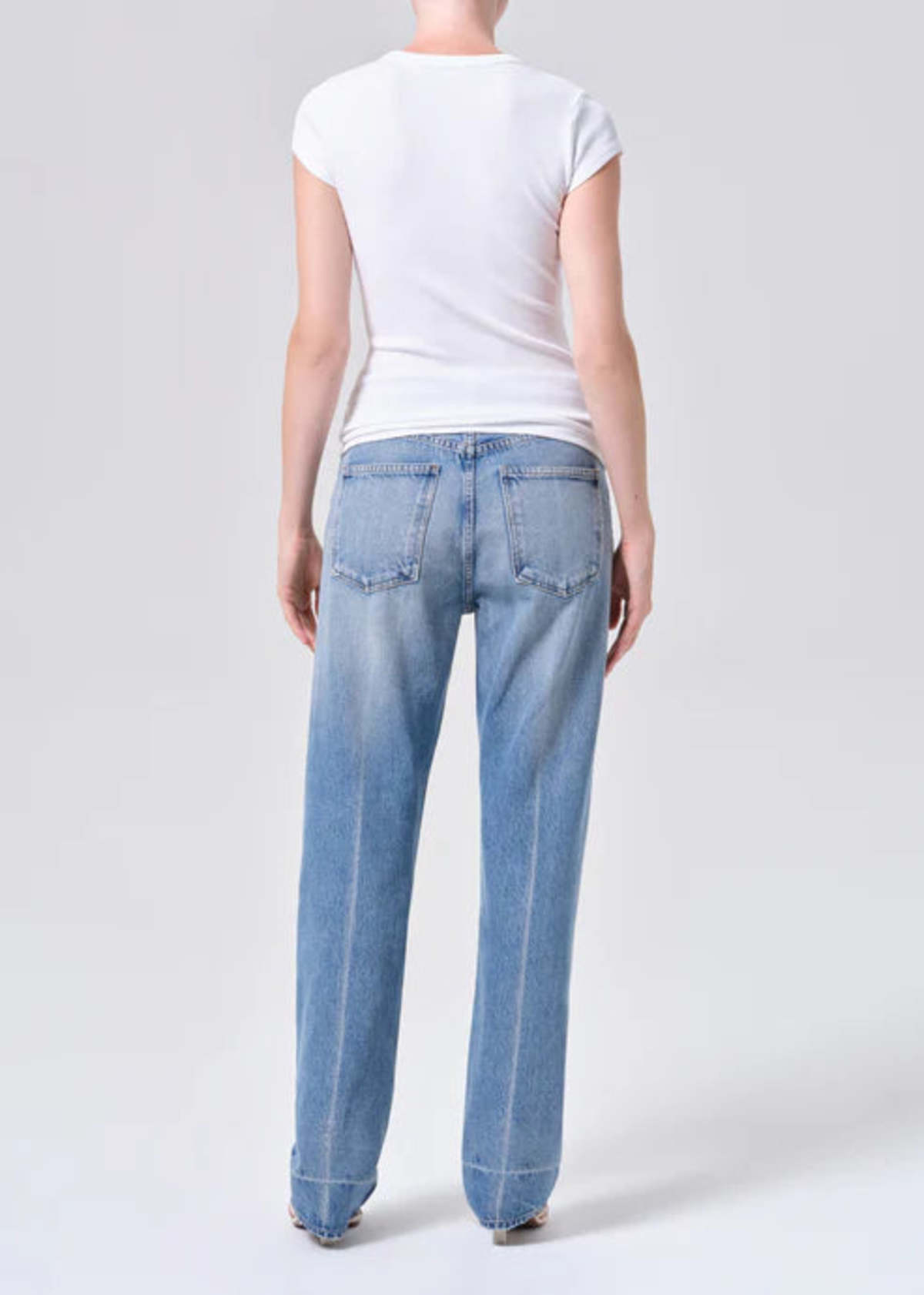 AGOLDE 90's Mid Rise Straight 32" In Session Jeans - Image 2 of 2