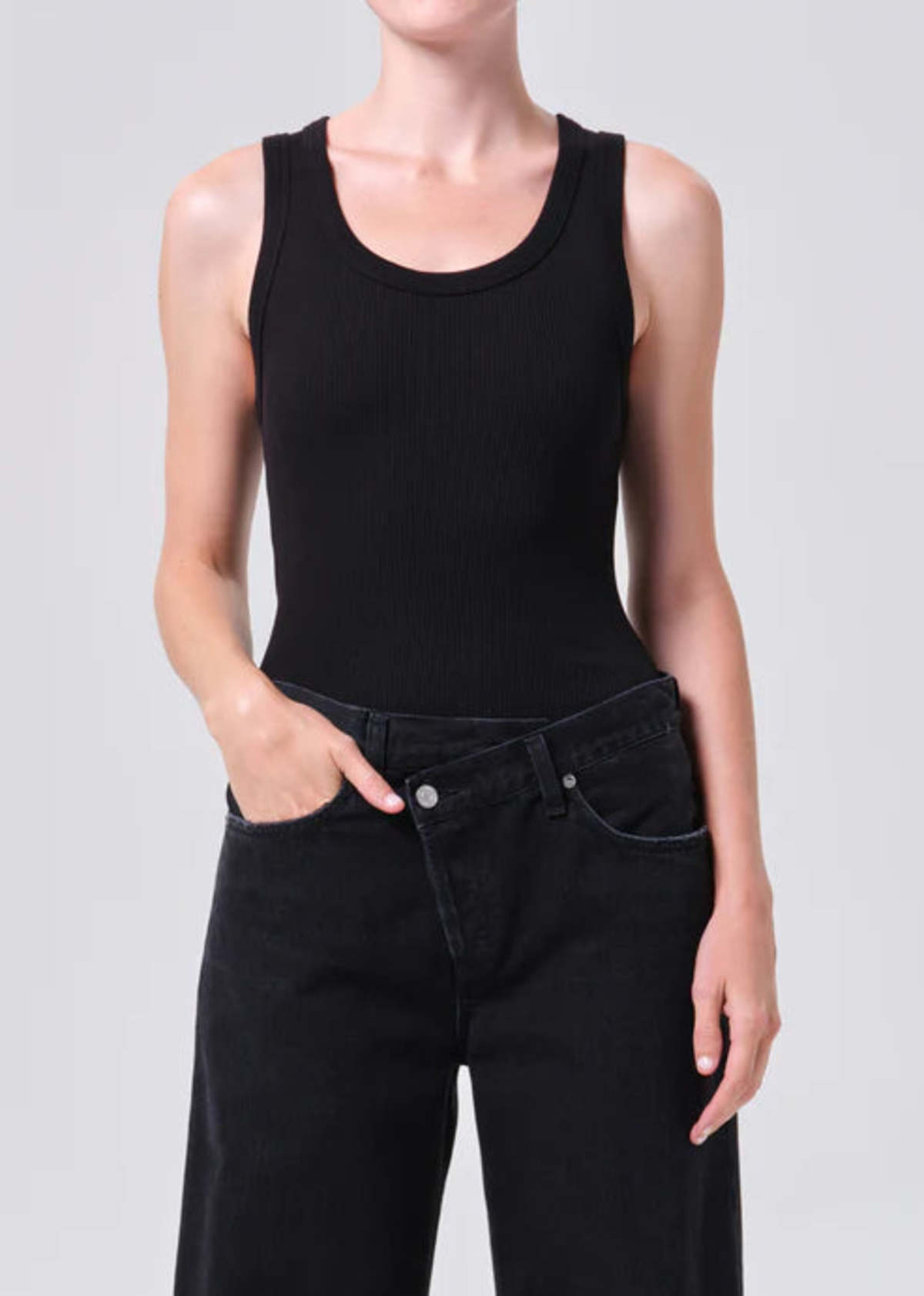 AGOLDE Poppy Scoop Neck Tank - Image 3 of 4