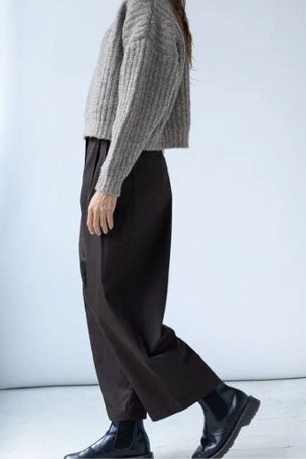 Shaina Mote Boy Trouser - Chocolate