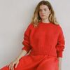 Shaina Mote Classic Crewneck Cotton Sweater - Thumbnail 1