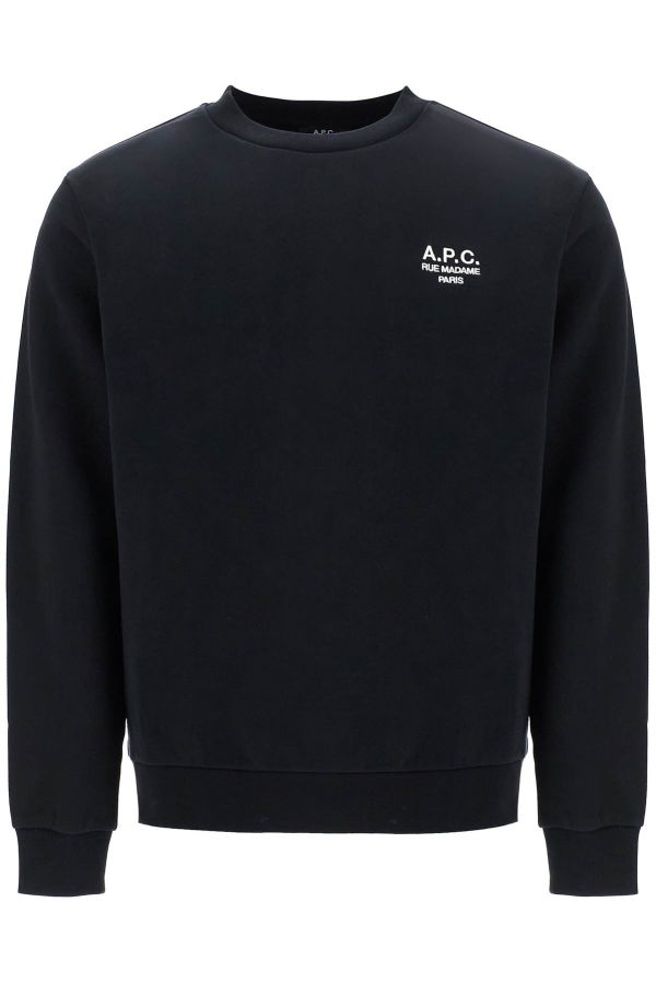 A.P.C. Unisex Rue Madame Sweatshirt - Black