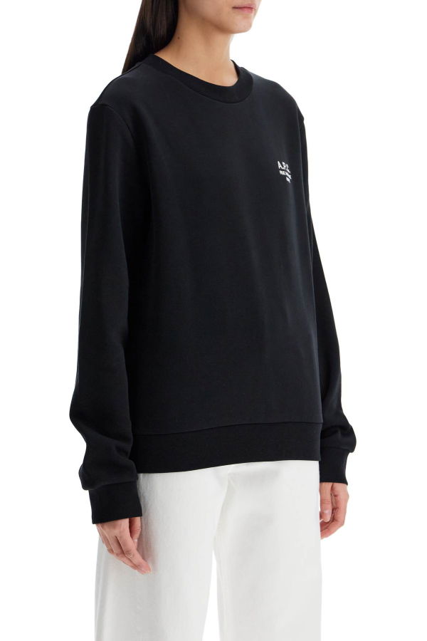 A.P.C. Unisex Rue Madame Sweatshirt - Black