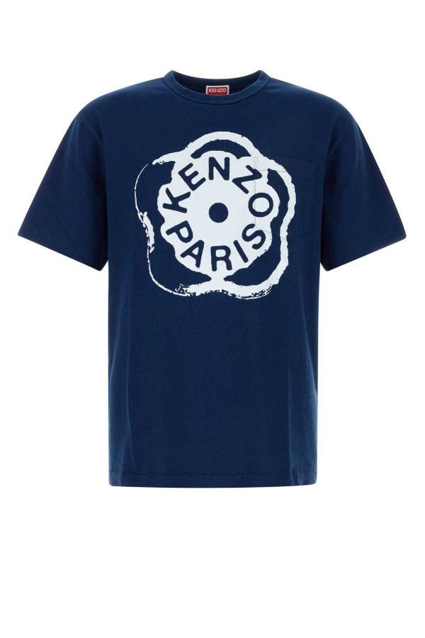 Kenzo Cotton T-Shirt - Navy Blue