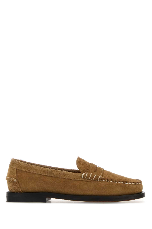 Sebago Camel Suede Dan Loafers