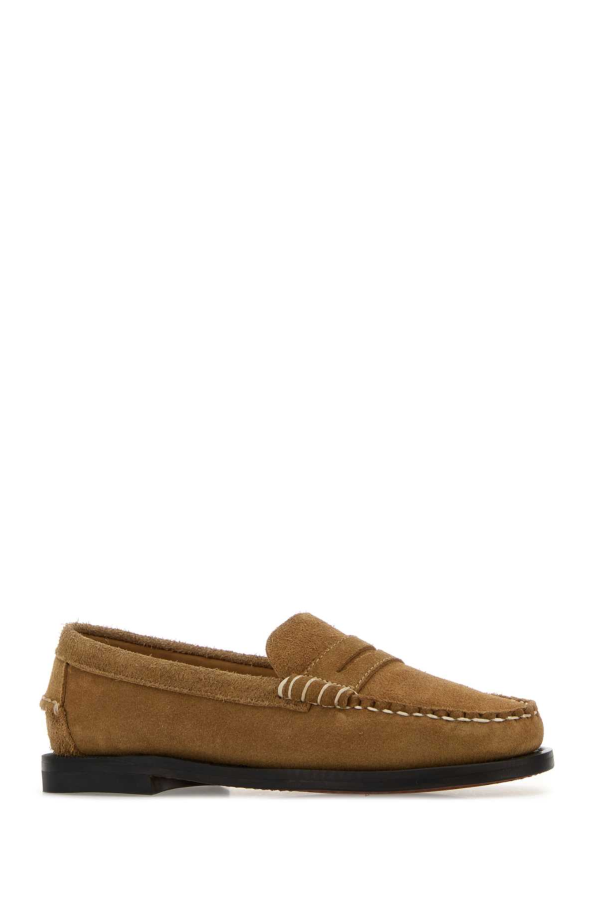 Sebago Camel Suede Dan Loafers
