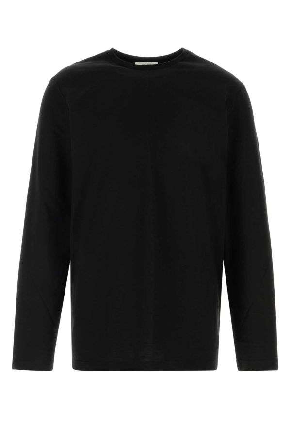 The Row Cotton Leon T-Shirt - Black