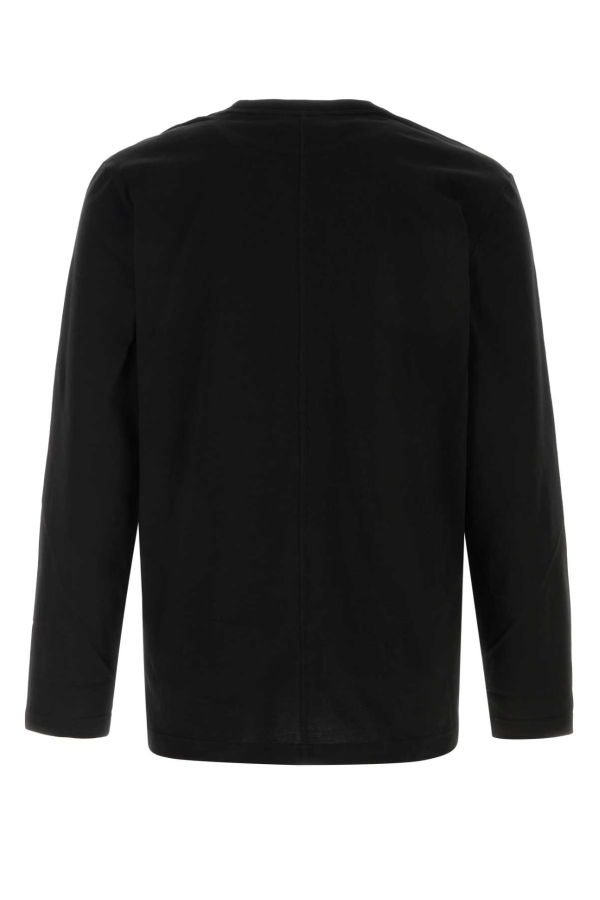 The Row Cotton Leon T-Shirt - Black