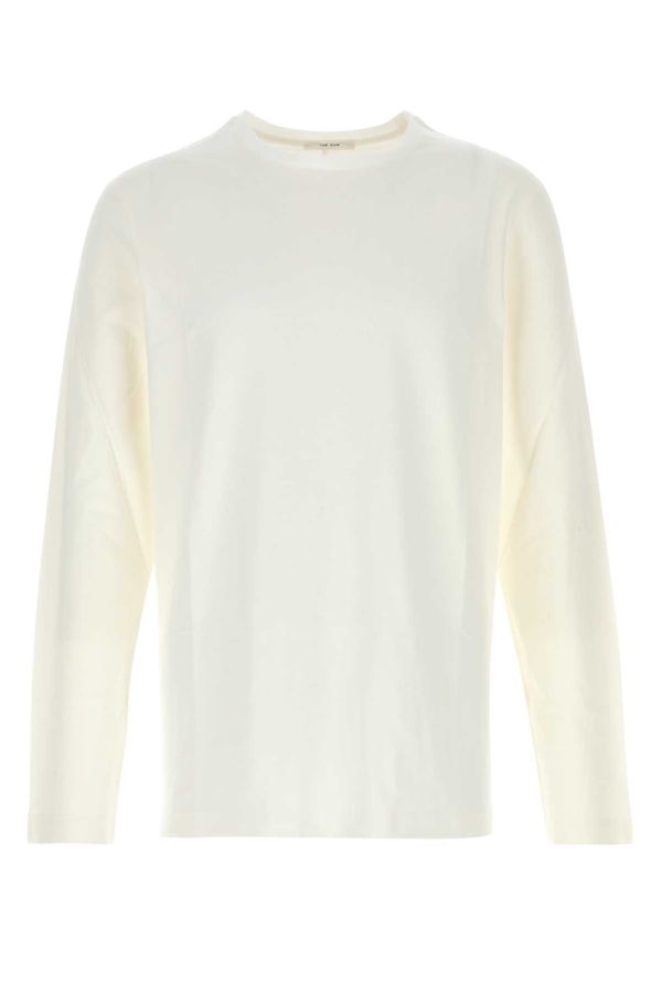The Row White Cotton Leon T-Shirt
