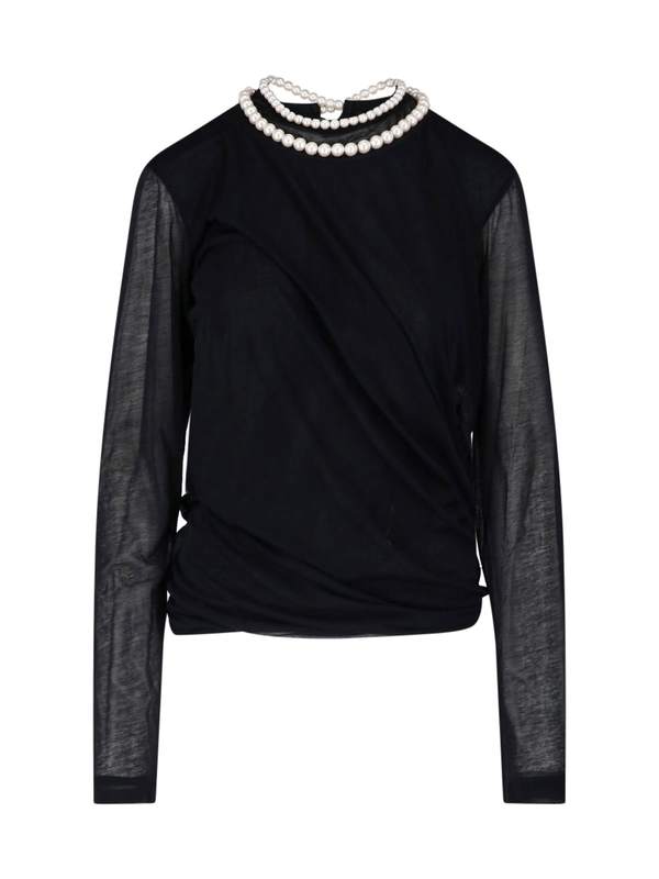 JUNYA WATANABE Pearl Sweater - Black
