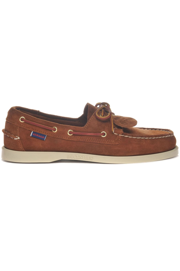 Sebago Portland Artisan Moccasins - Afr Castagna