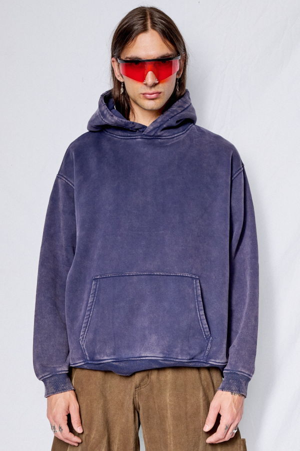Assembly Faded Blue Hoodie