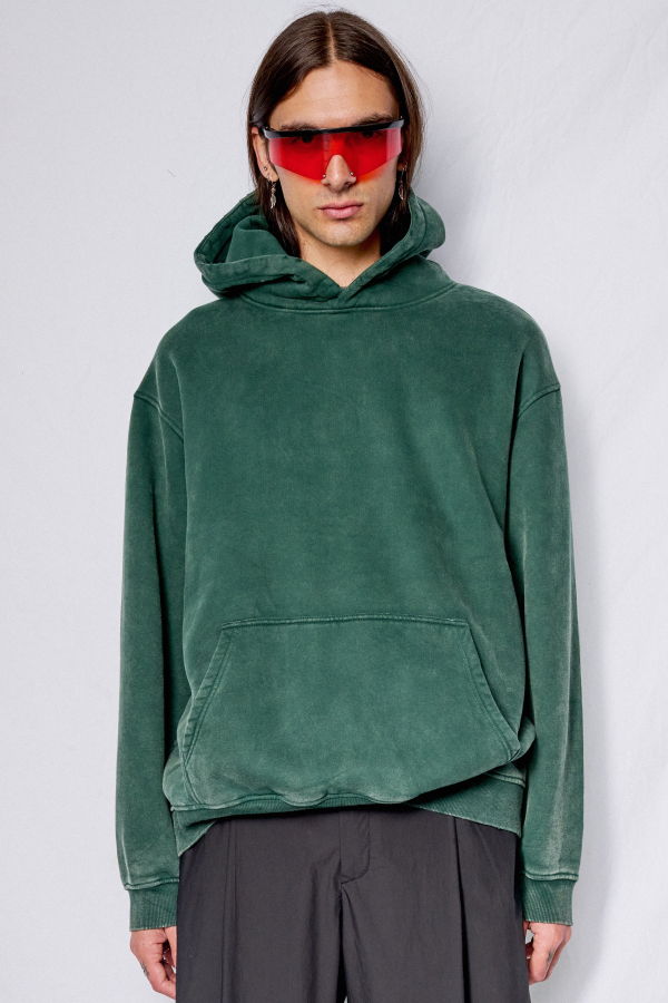 Assembly Faded Green Hoodie