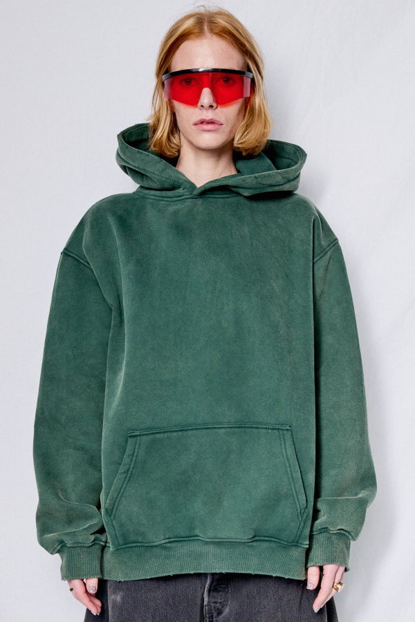 Assembly Faded Green Hoodie