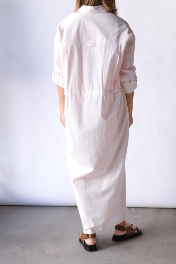 MARIA McMANUS Drawstring Shirt Dress