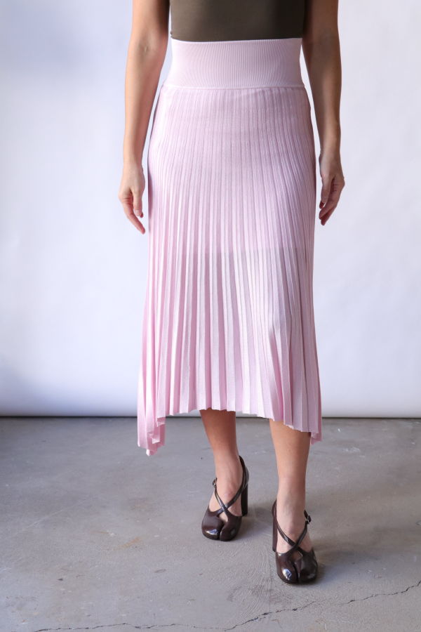 MARIA McMANUS Sheer Pleat Skirt