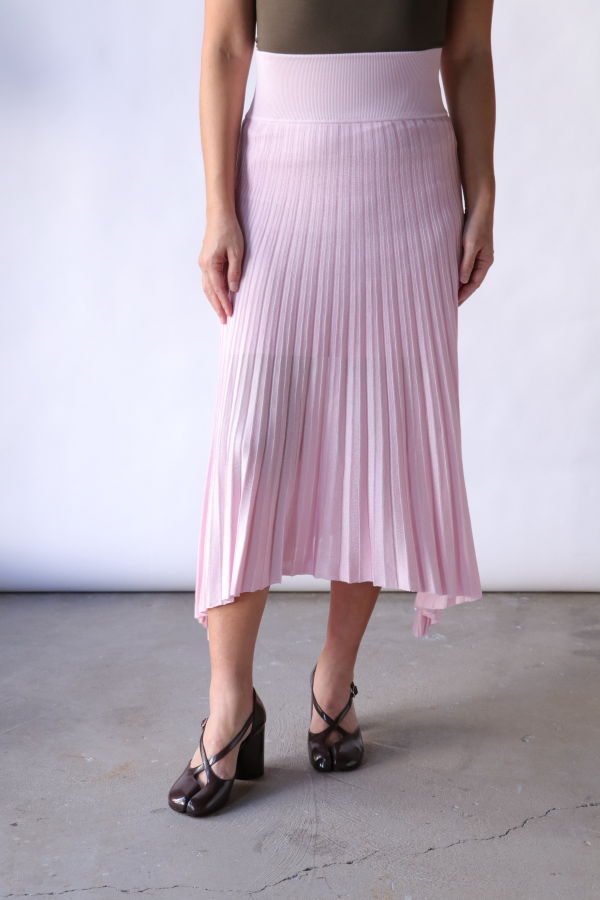 MARIA McMANUS Sheer Pleat Skirt