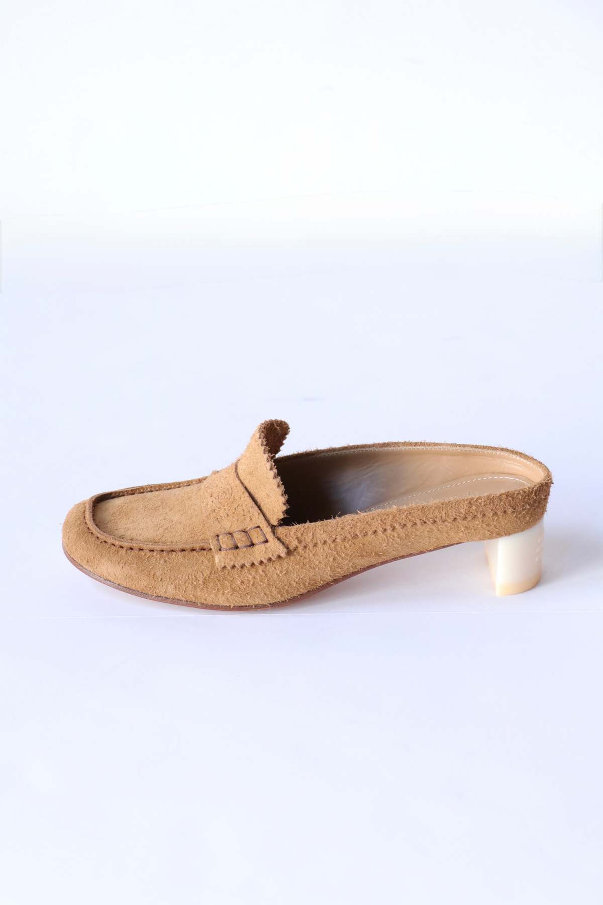 MM6 Maison Margiela Swing Toe Leather Loafer - Image 1 of 5